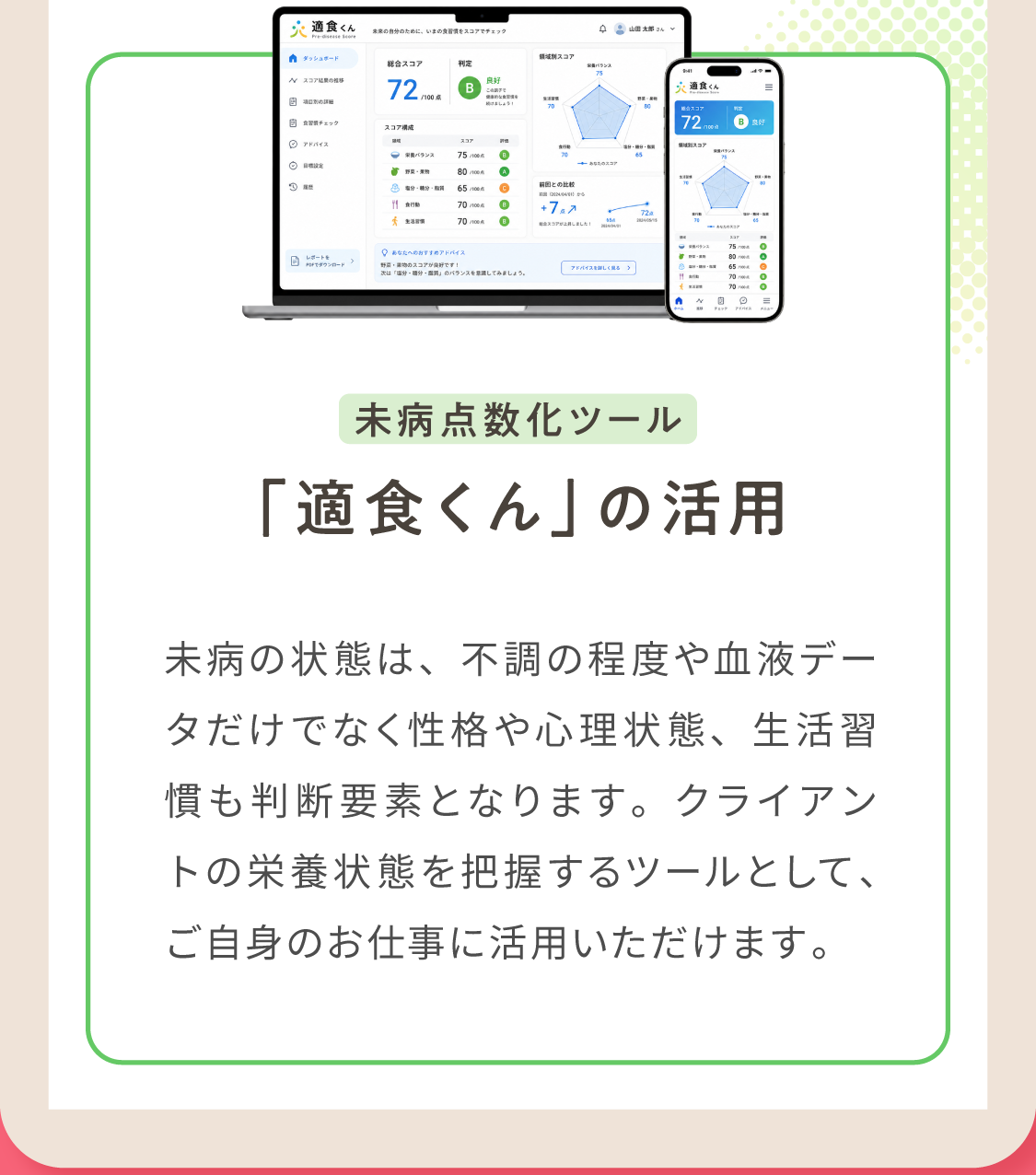 適食くんの活用